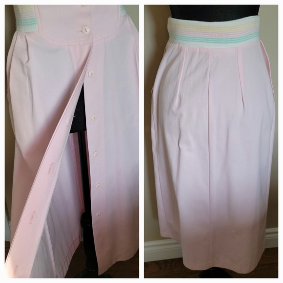 80's Vintage NWT jacket+EUC Skirt 1980's country club Set size 8 made in Canada - Picture 8 of 11